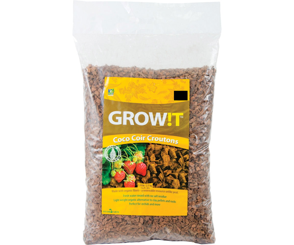 GROW!T Coco Coir Croutons, 28 L bag