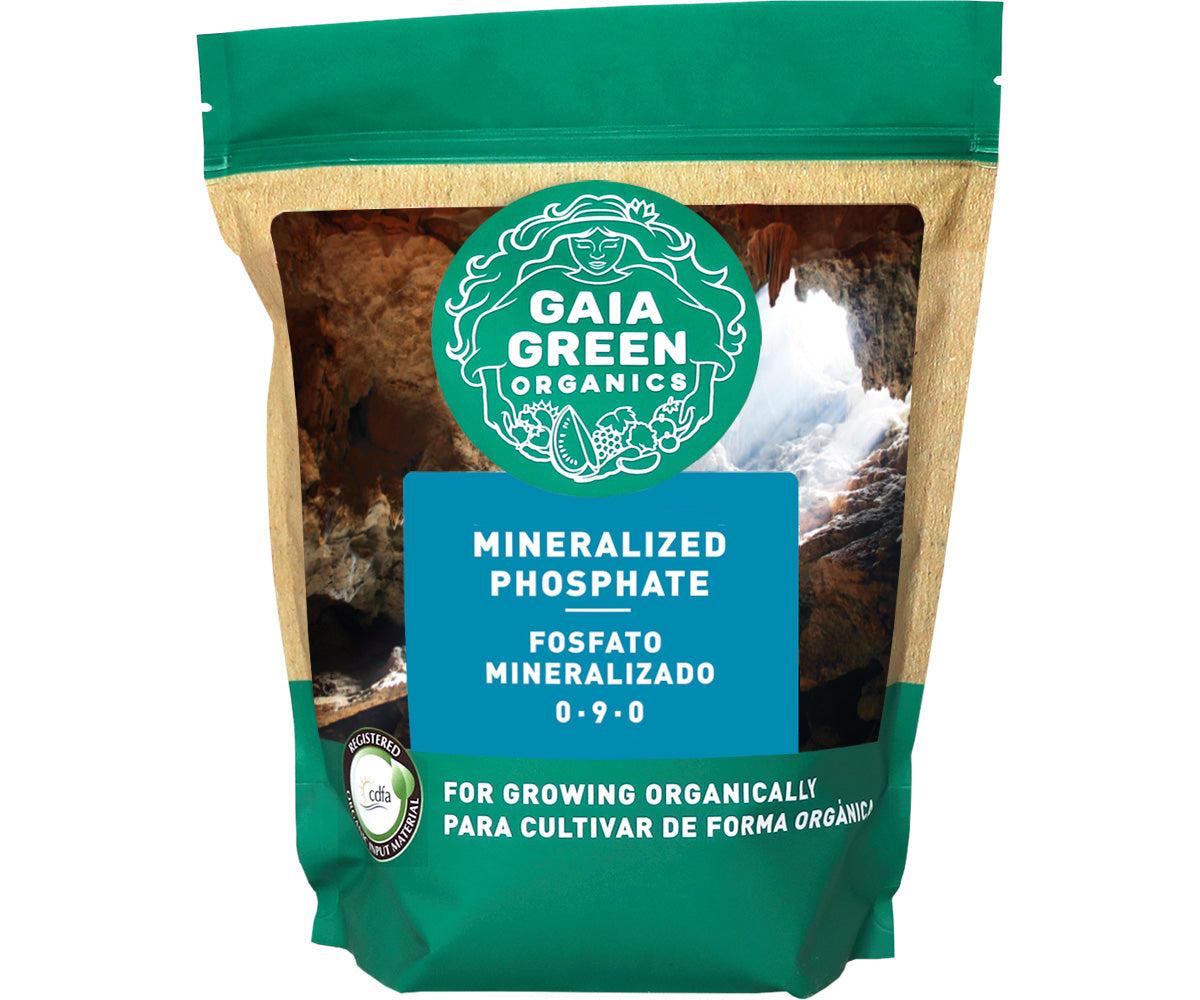 Gaia Green Organics Mineralized Phosphate, 2 kg Pouch