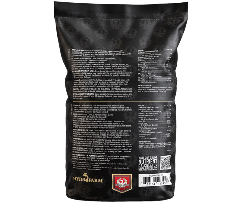 House & Garden Bloom, 25 lbs