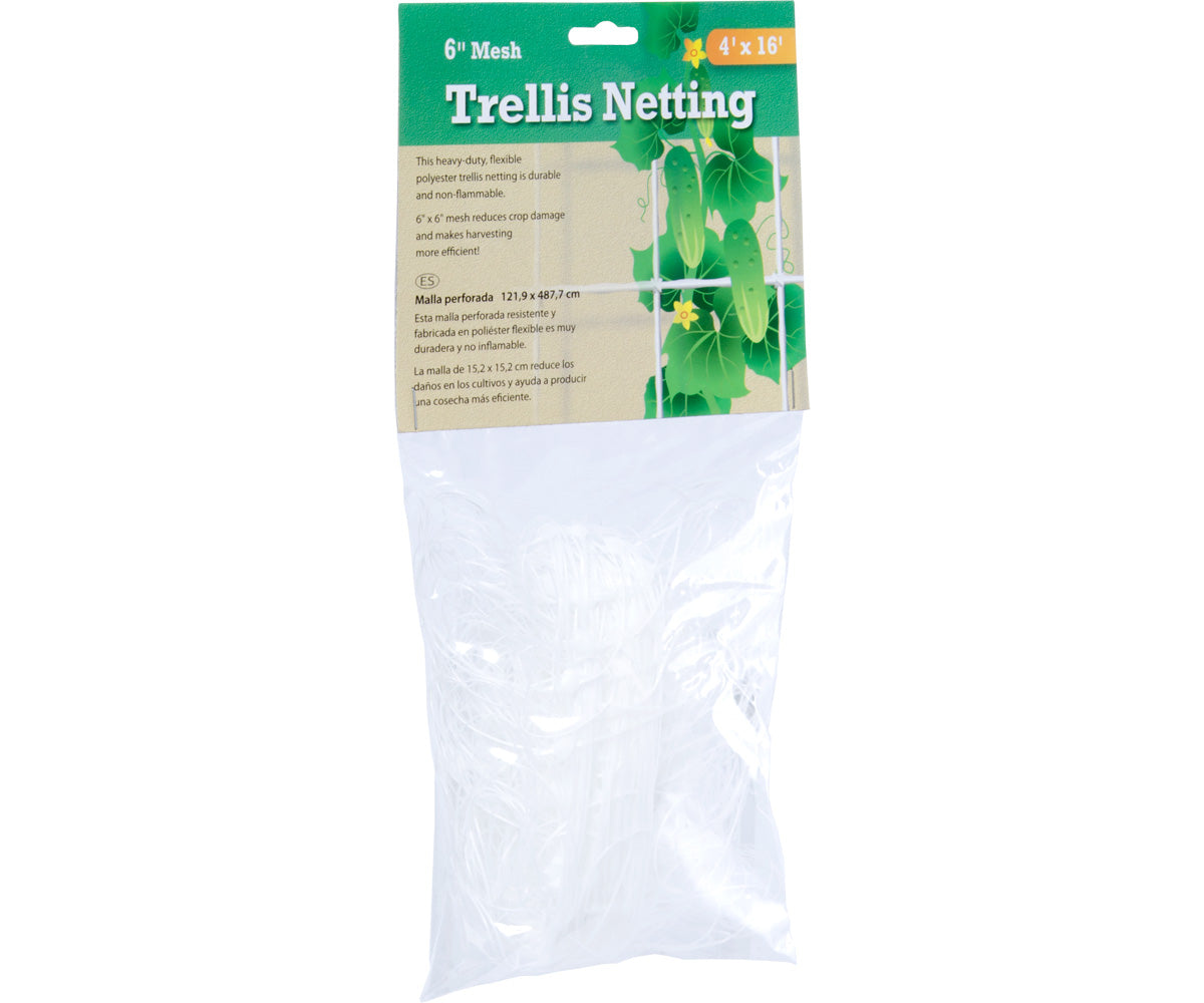 Trellis Netting 6″ Mesh, non-woven, 4′ x 16′
