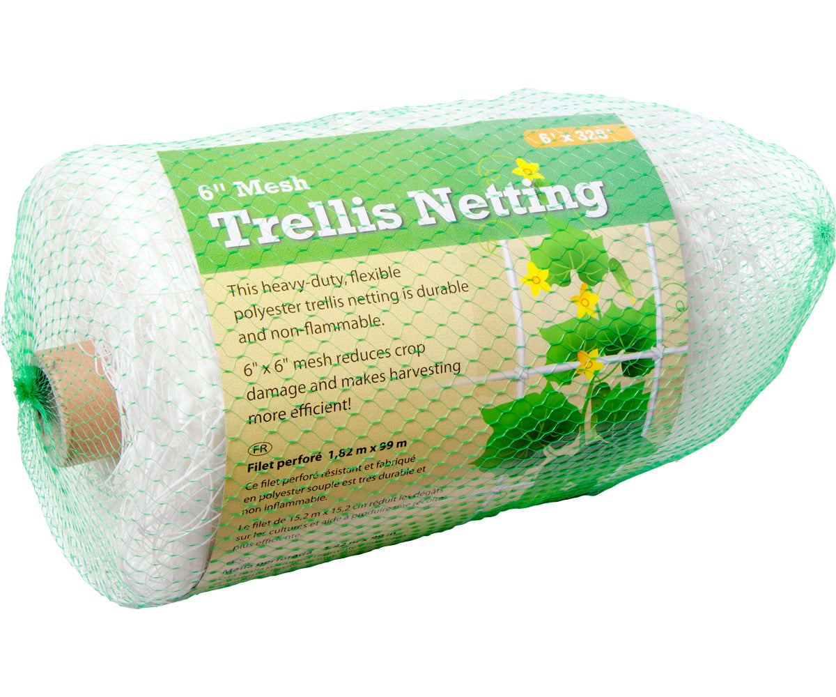 Trellis Netting 6″ Mesh, non-woven, 6′ x 328′
