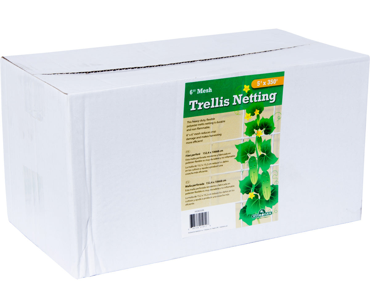 Trellis Netting 6″ Mesh, woven, 5′ x 350′