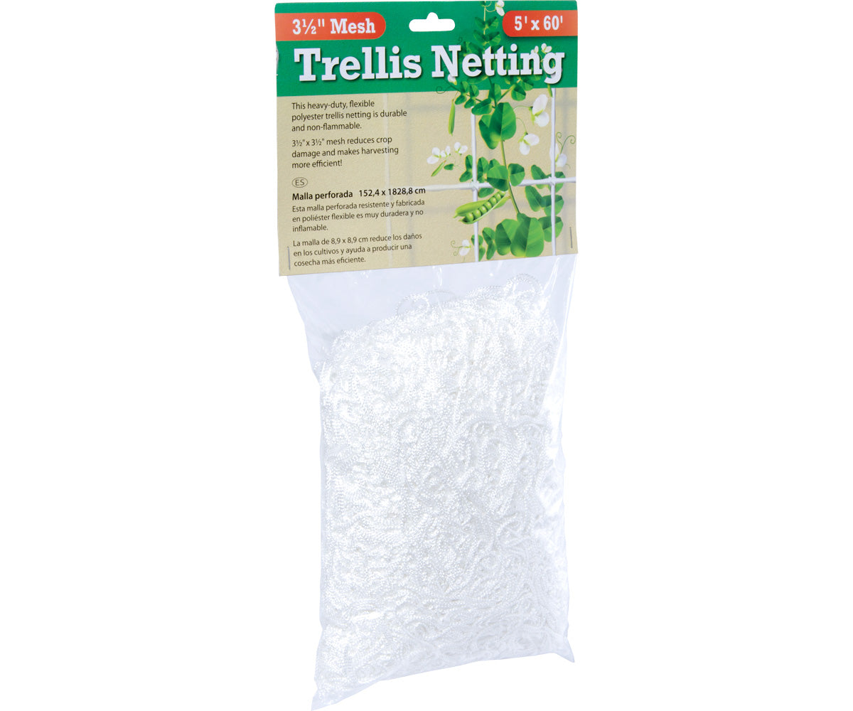 Trellis Netting 3.5″ Mesh, woven, 5′ x 60′