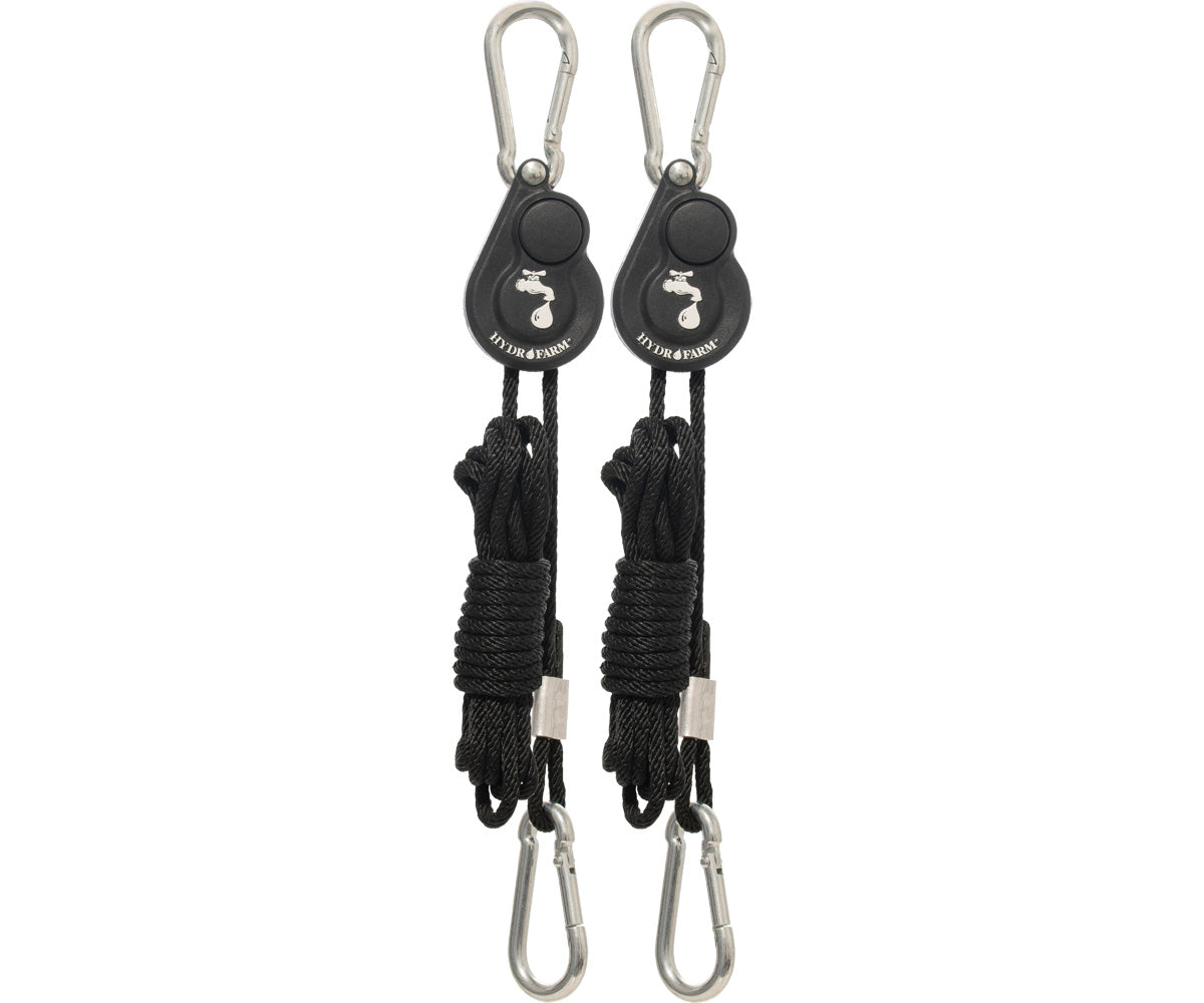 Hydrofarm Light Riser Hanging System w/Push Button Release, 1/8″