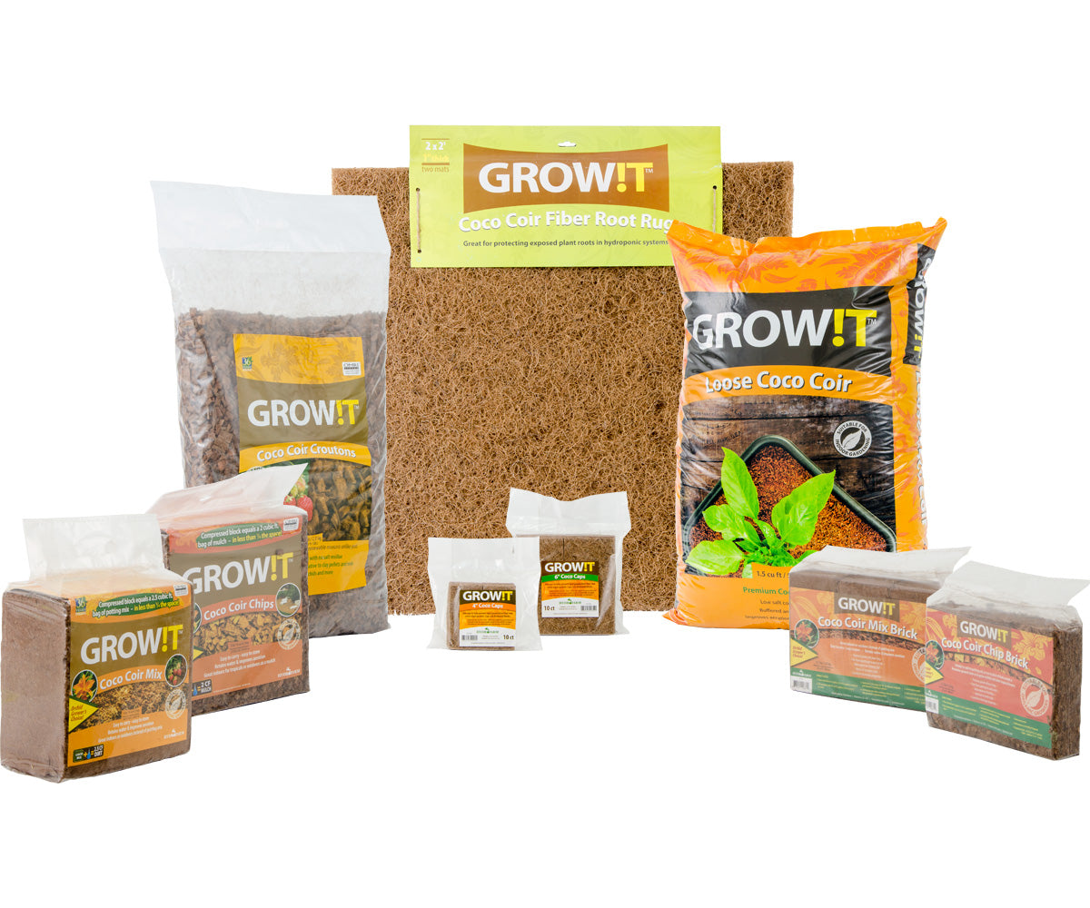 GROW!T Coco Coir Chips, Block