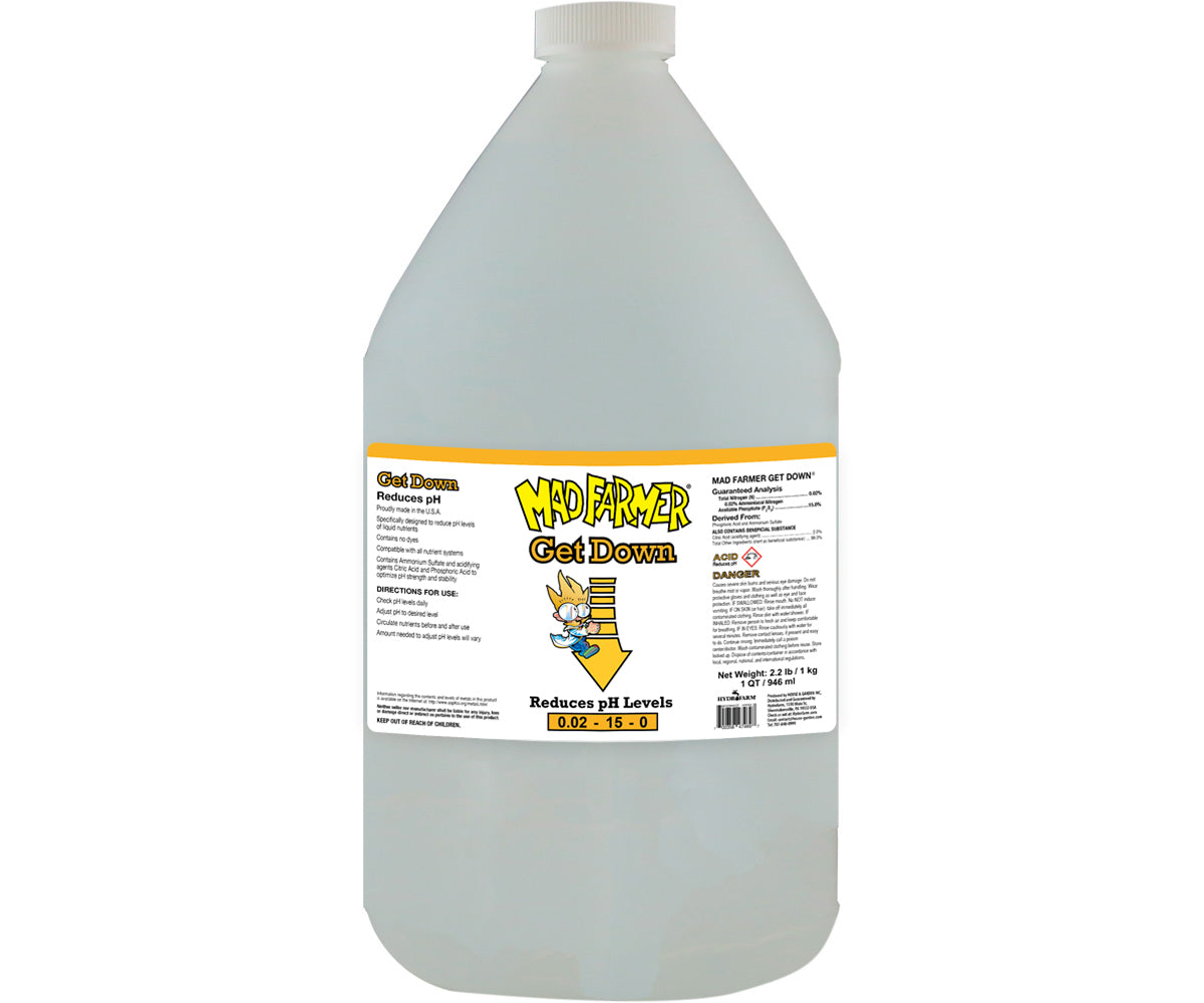 Mad Farmer Get Down, 1 gal, case of 4