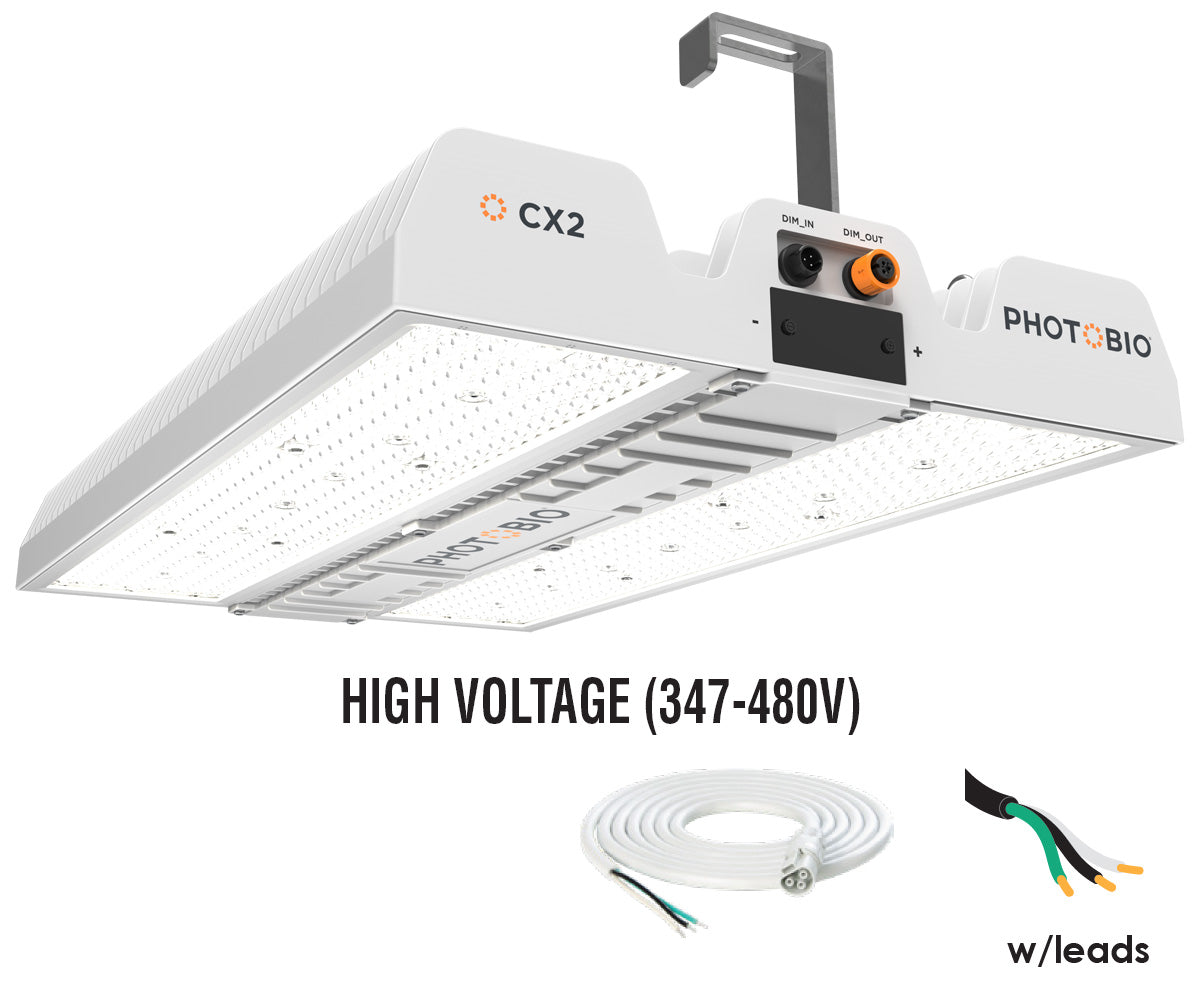 PHOTOBIO CX 2125 High Voltage LED, 850W, 347-480V S4 w/iLOC (10′ Leads Cord)