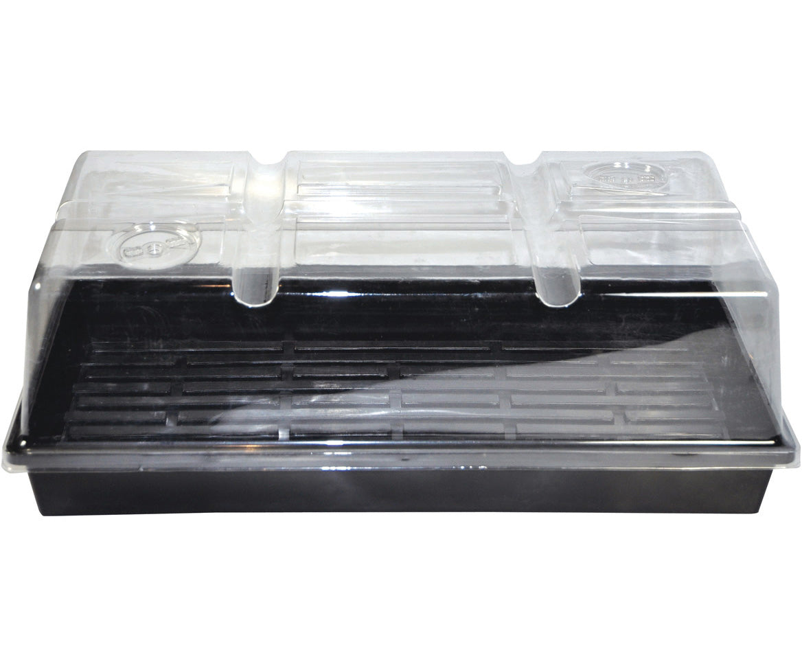 SunBlaster 4″ Seedling Dome with Vents, 10″ x 22″ x 4″ deep