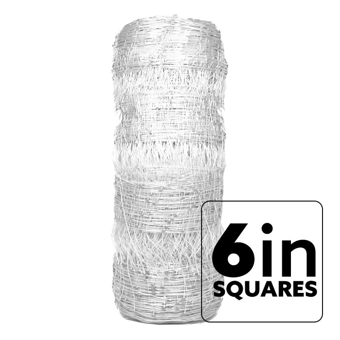 ~REFURBISHED~ VineLine Durable Plastic Trellis Netting White Roll 6.5ft x 330ft