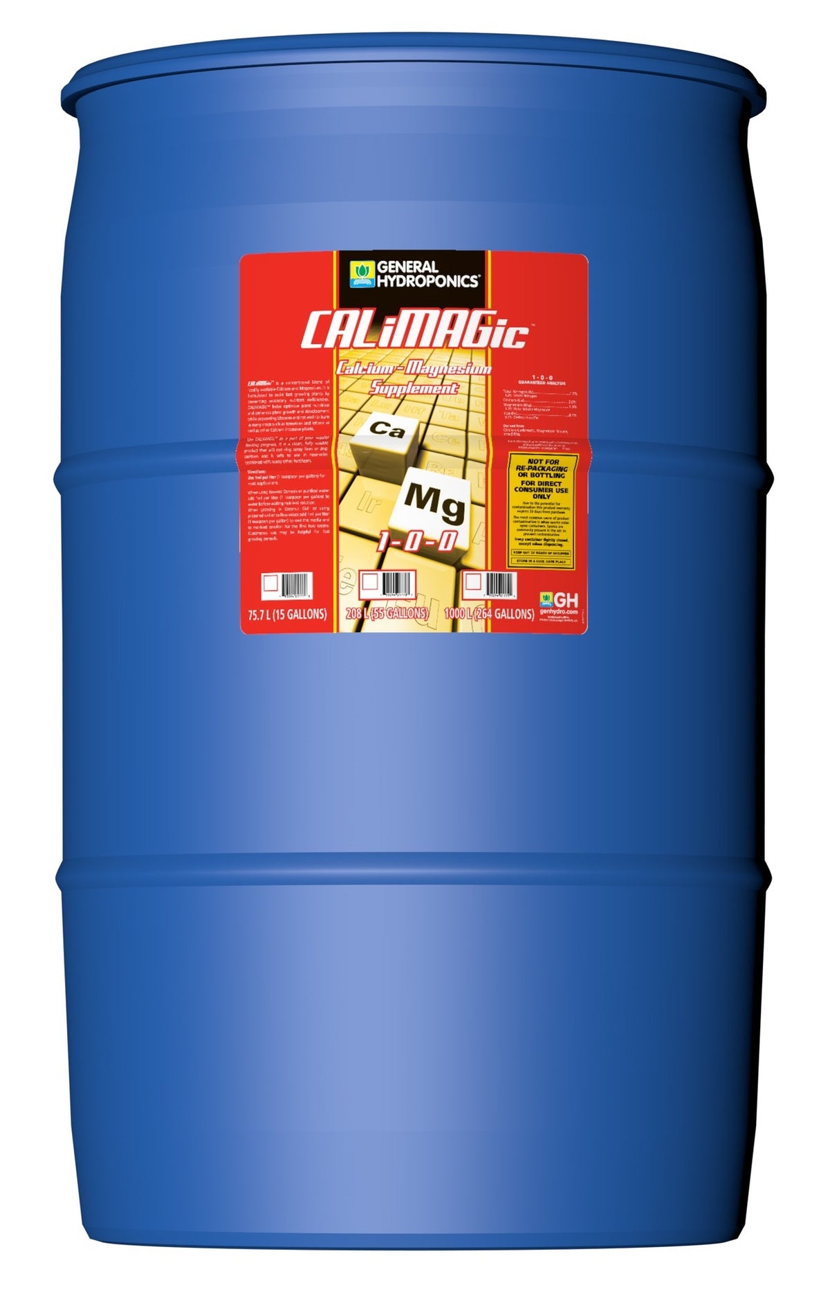 General Hydroponics® CALiMAGic™ 1-0-0 55gal