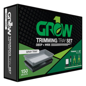 GROW1 Gray Trimming Tray Set