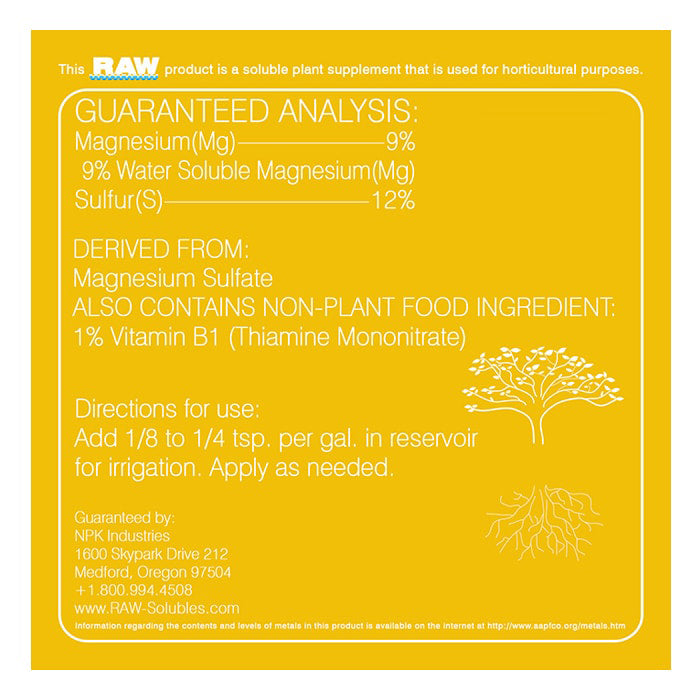 NPK RAW B-Vitamin 10lbs