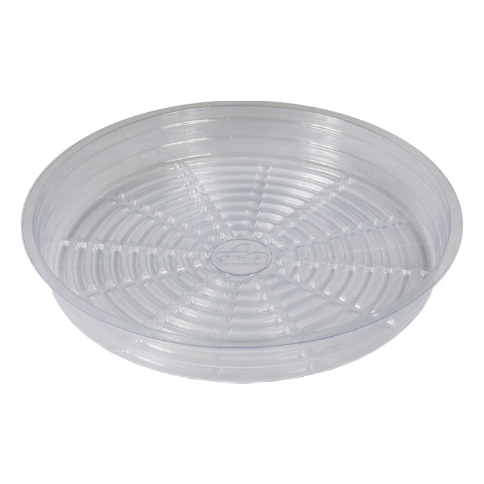Grow1 6'' Clear Plastic Pot Saucer