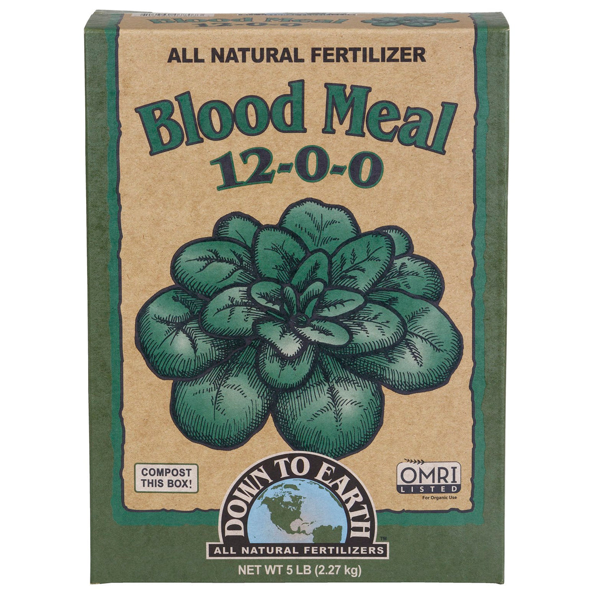 Down to Earth™ Blood Meal 12-0-0 5lb