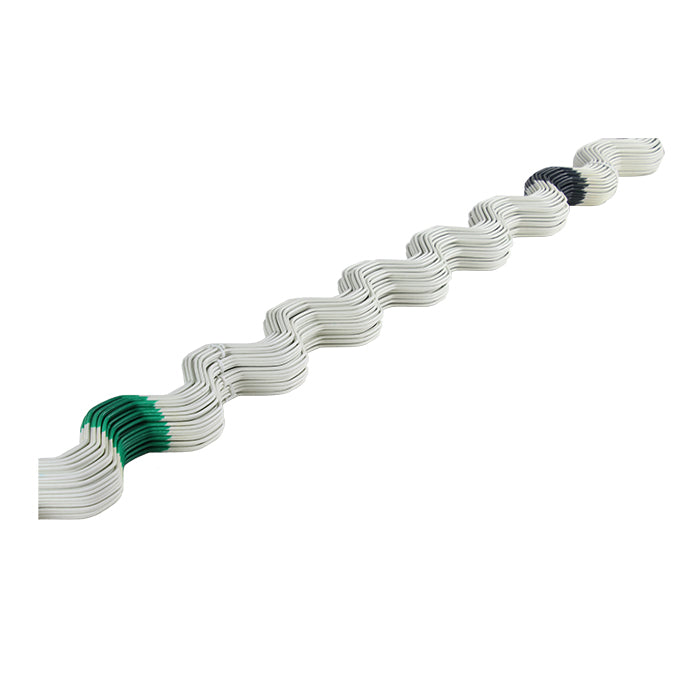 GROW1 Wiggle Wire 6.5ft White (100 Pack)