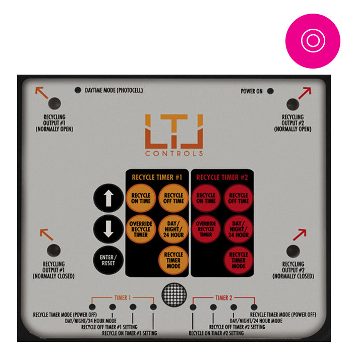 ~REFURBISHED~ LTL STAGE2 Multi functional recycling timer,4-outlet