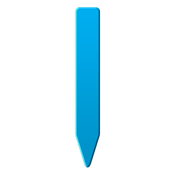 Grow1 Plant Stake Labels Blue (1000 pieces)