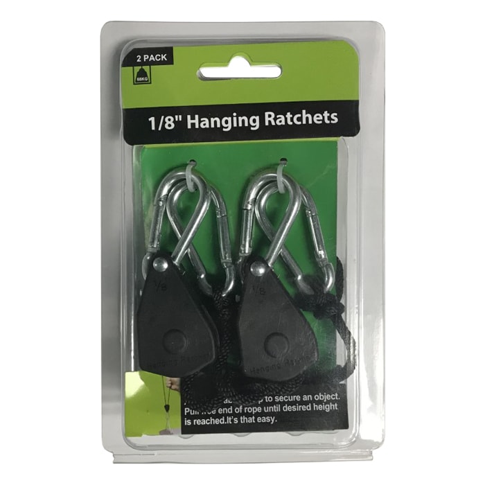 Rope Ratcheting Light Hangers 1/8in (2pcs/Pack)