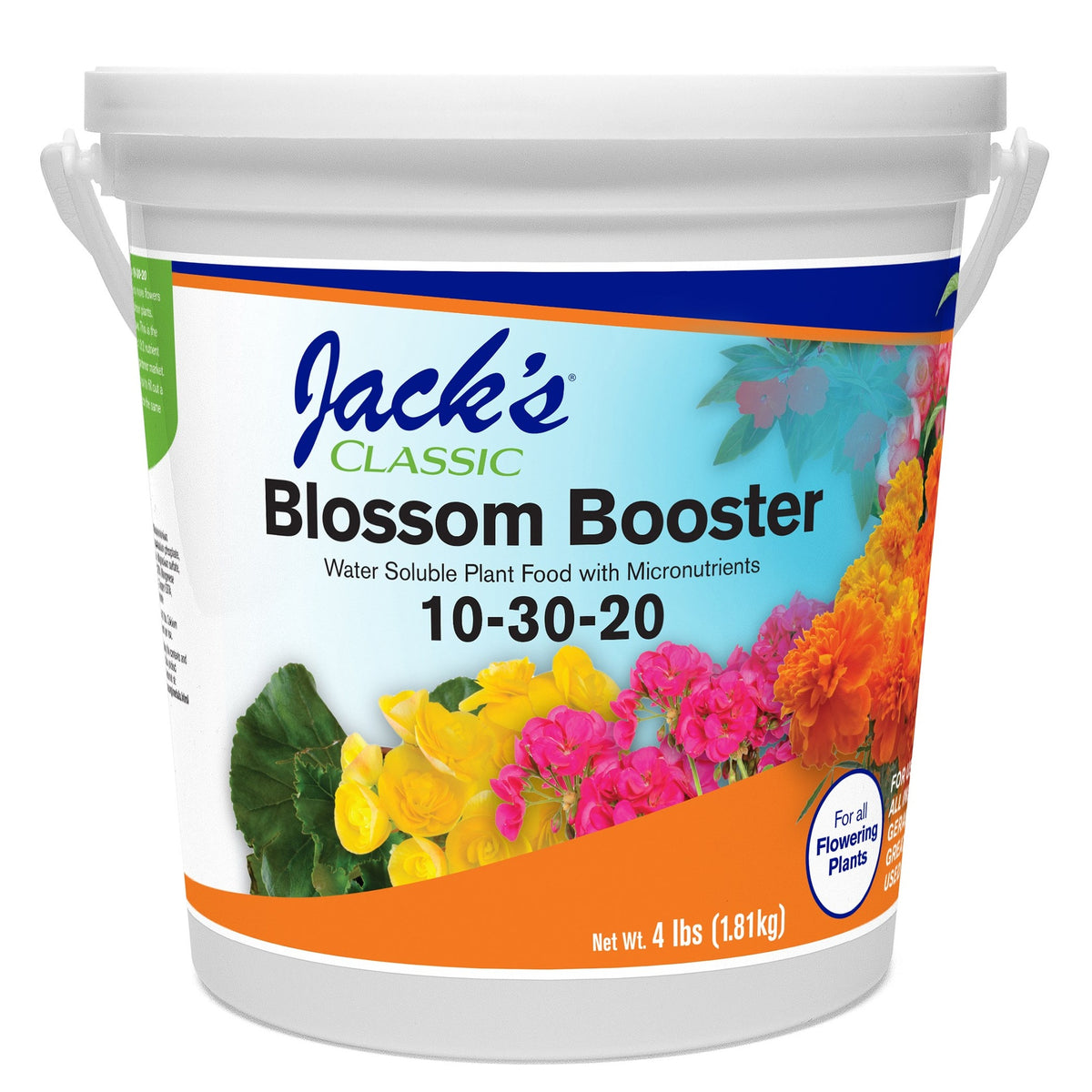 Jack's Classic® Blossom Booster 10-30-20 Fertilizer 4lb