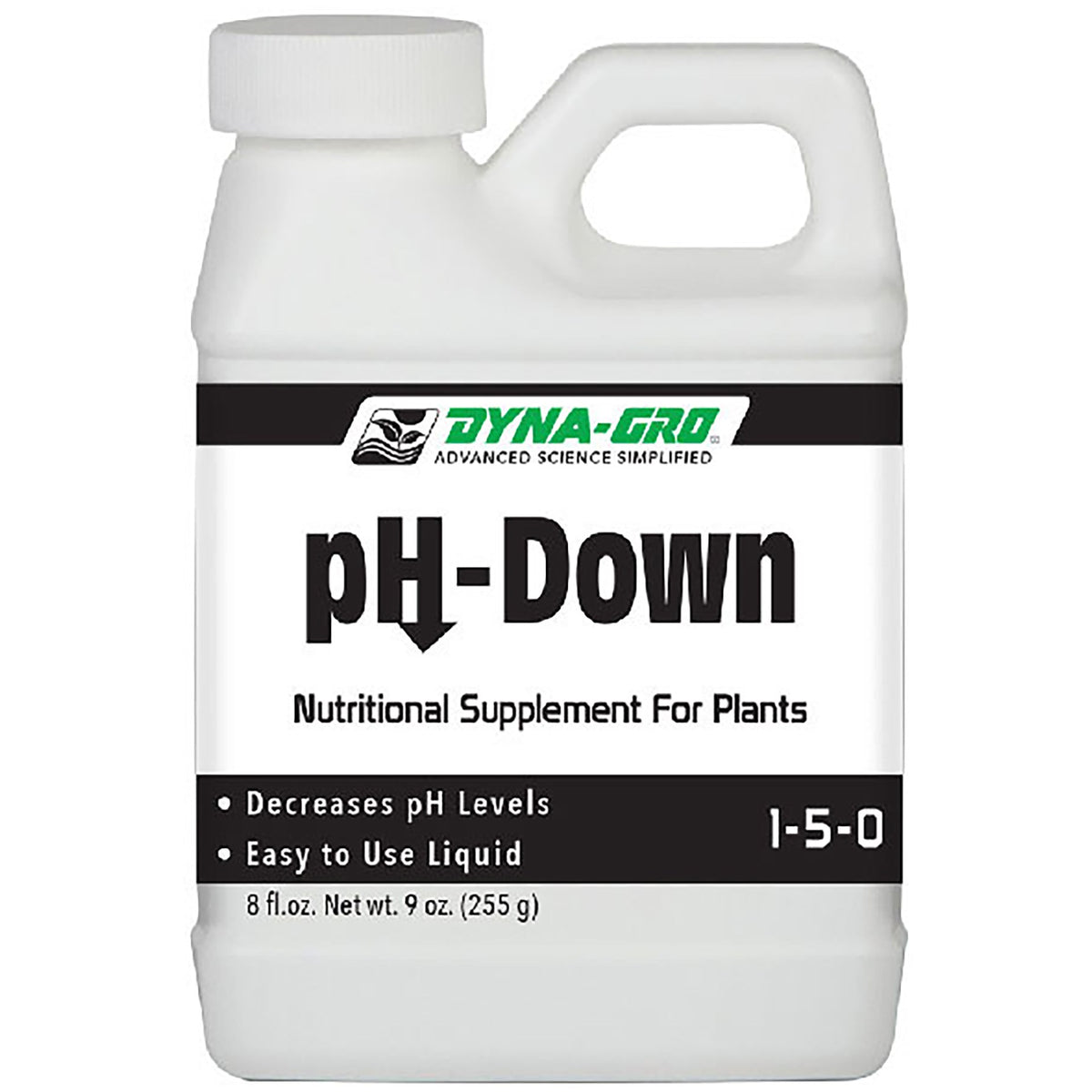 Dyna-Gro® pH Down 1-5-0 Supplement 8oz