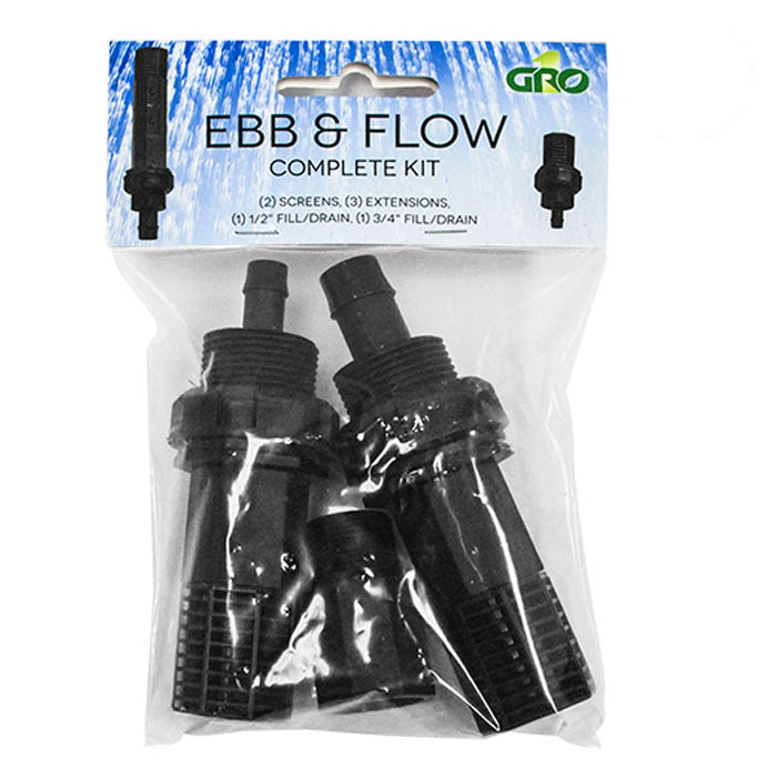 GROW1 Ebb & Flow Fittings Complete Kit