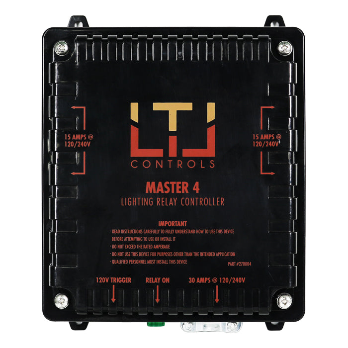 ~REFURBISHED~ LTL MASTER4 Four lighting relay controls, without timer