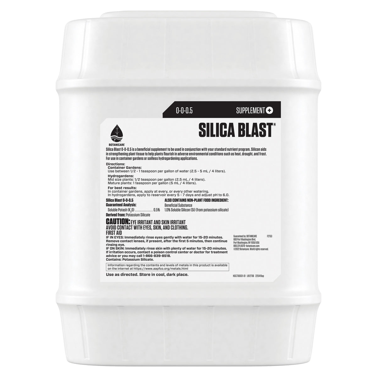 Botanicare® Pure Blend® Tea 0.5-0.5-1 5gal