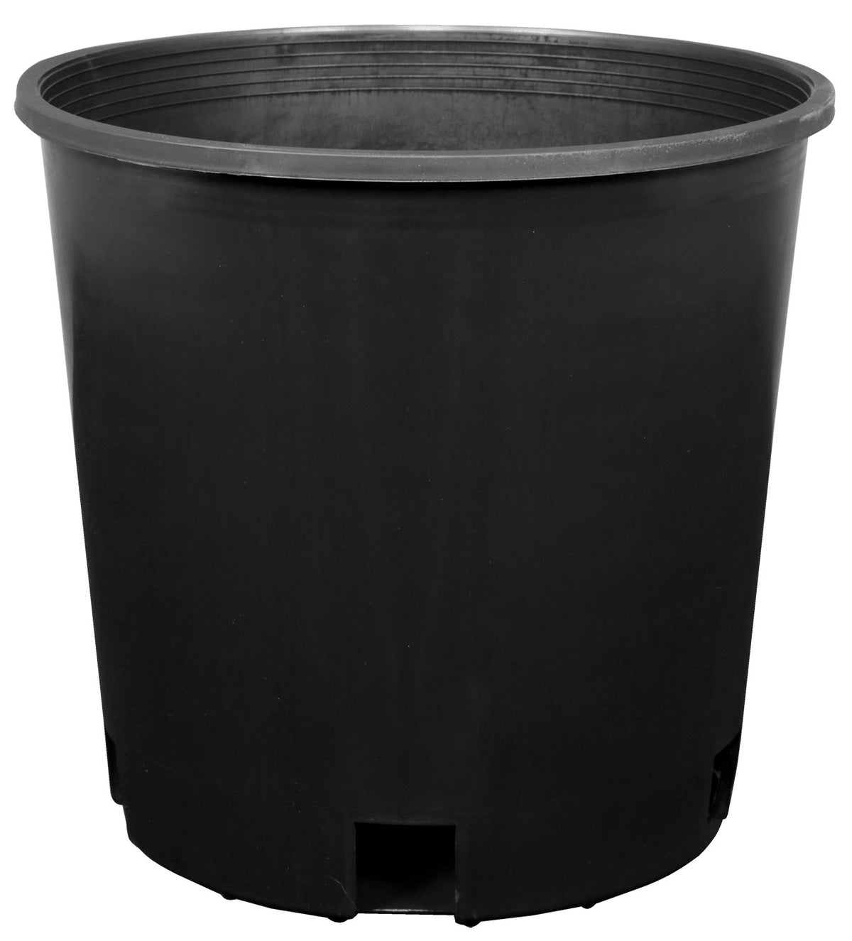 Gro Pro® Premium Nursery Pot 3gal - Round Tall - Black