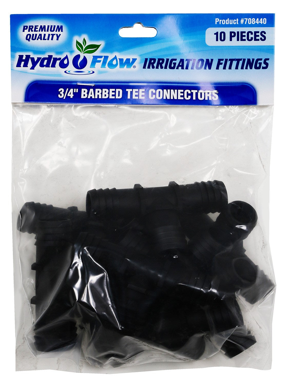 Hydro Flow® Premium Barbed Fittings 3/4in - Tee Fitting