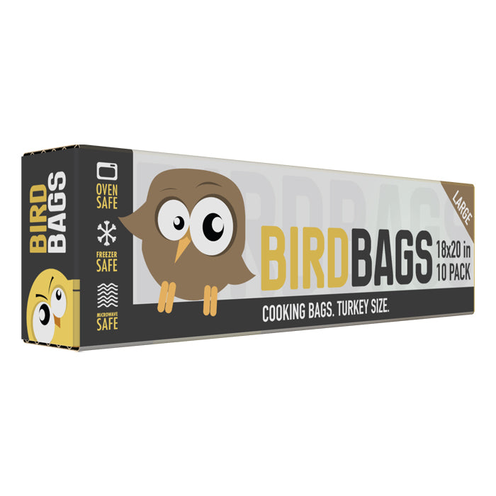 Bird Bags 3 Gallon Turkey Bags 18" x 20" (10 Pack)