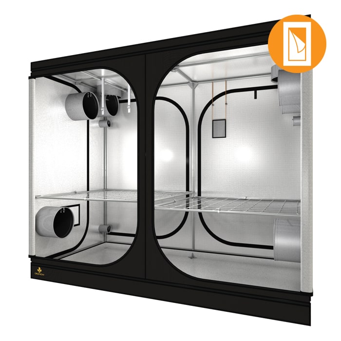 Secret Jardin Dark Room 240 Wide v4.0 (8' x 4' x 6 2/3')