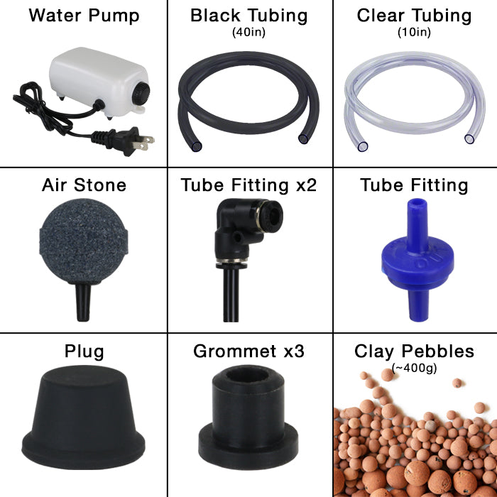 GROW1 Deep Water Culture 5 Gallon Complete Kit