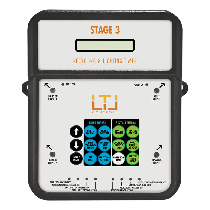 ~REFURBISHED~ LTL STAGE3 Combination Recycling & Lighting timer,4-outlet