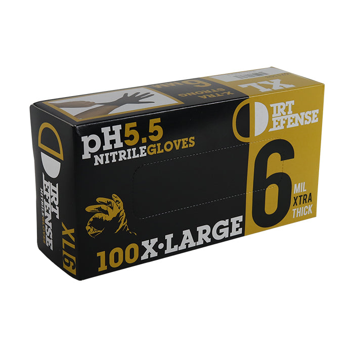 Dirt Defense 6mil Diamond Grip Nitrile Gloves XL (100pcs/Box)