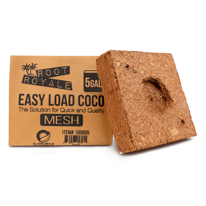 Root Royale Easy Load Coco Mesh Grow Bags 5 Gallon