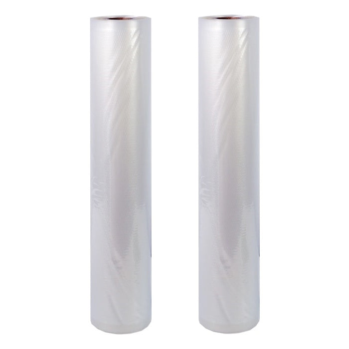 NatureVac Vacuum Seal Bags All Clear 11in x 19.5ft (2 Rolls/Box)