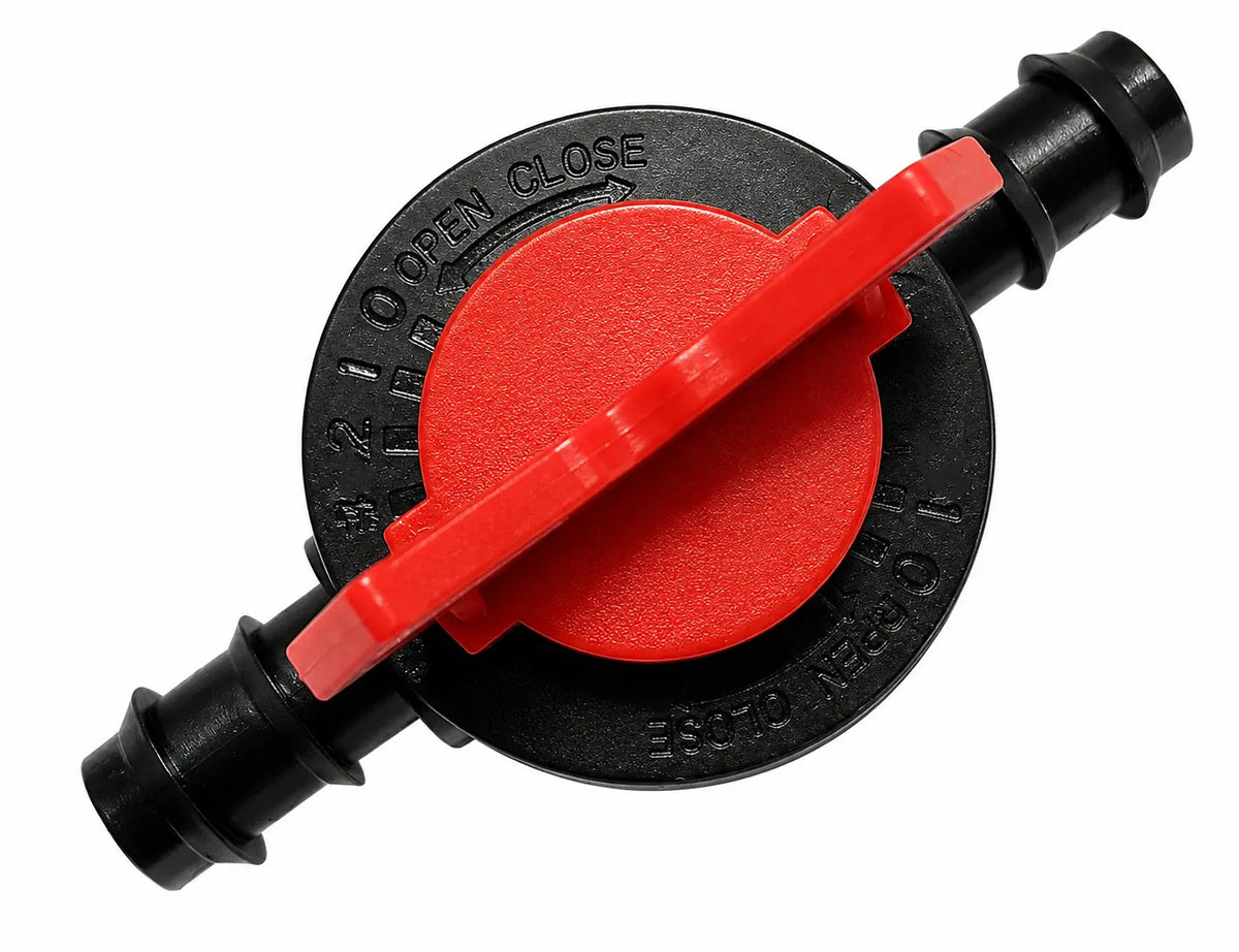 GROW1 1/2in Barbed Adjustable Flow Valve