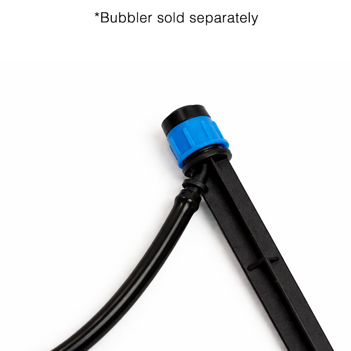 GROW1 Pre-Cut 36 Black Vinyl Irrigation Whips - I.D. 3/16in x 36in (25pcs/Pack)