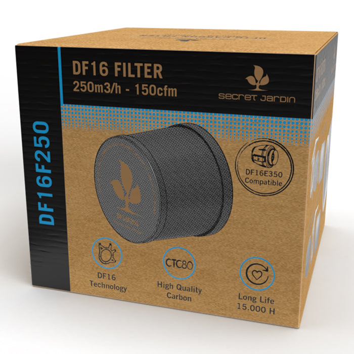 Secret Jardin DF16 Carbon Filter CTC80 1.5kg 250 m3/h