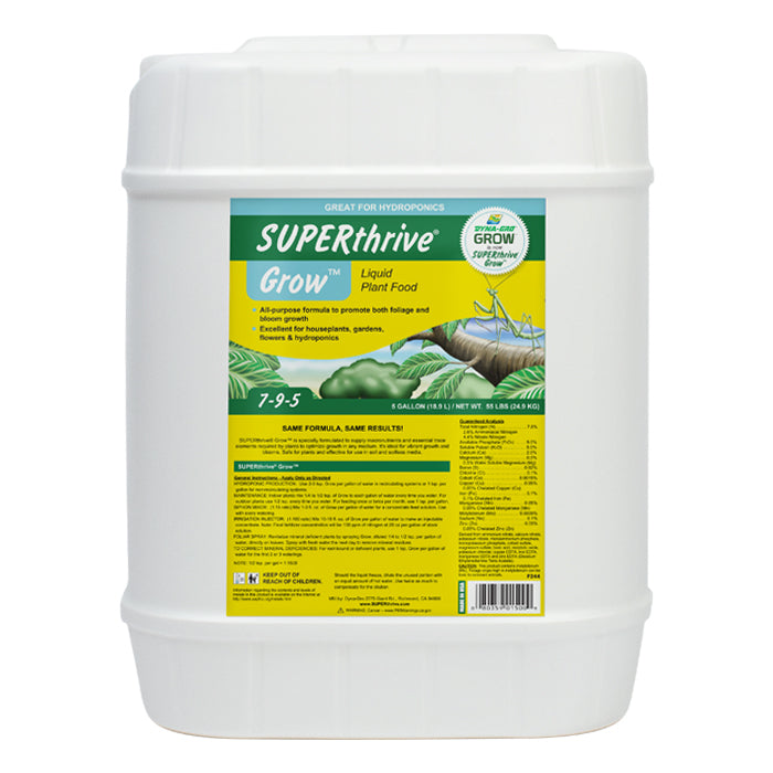 SUPERthrive Grow 5 gal