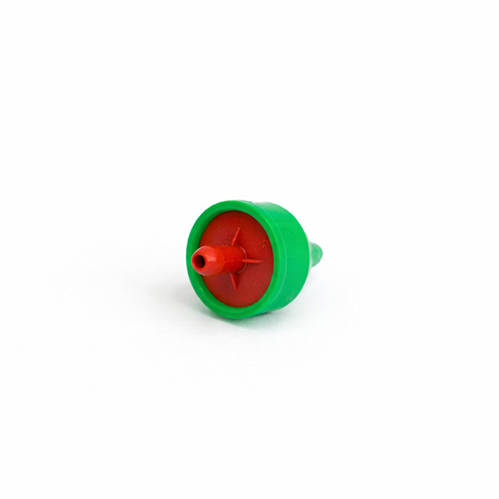 GROW1 Pressure Compensating Junior Dripper w/ CNL 2.0GPH Green/Red (250pcs/Pack)