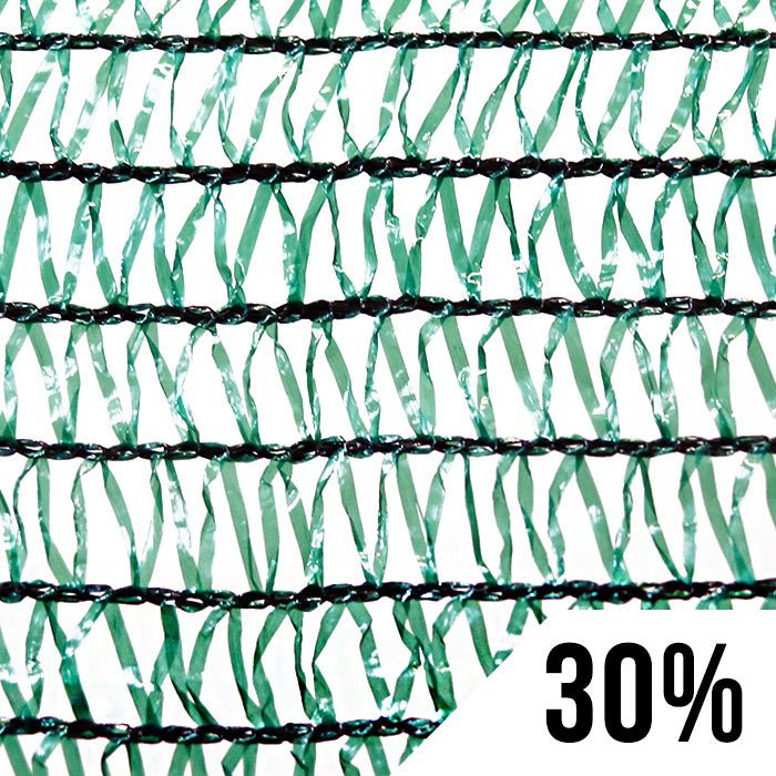 GROW1 Greenhouse Shade Cloth Dark Green 30% Light Dep 32ft x 100ft