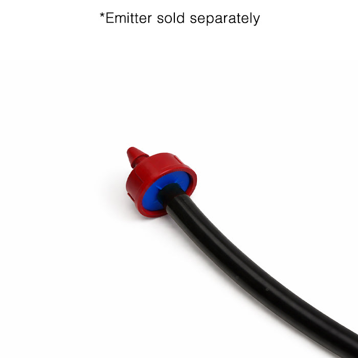 GROW1 Pre-Cut 36 Black Vinyl Irrigation Whips - I.D. 3/16in x 36in (25pcs/Pack)