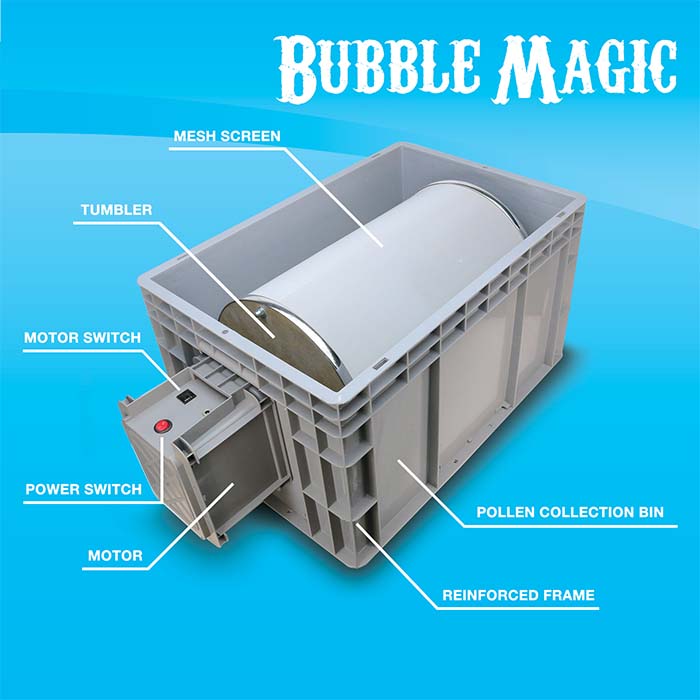 Bubble Magic Pollen Tumbler 150 Gram