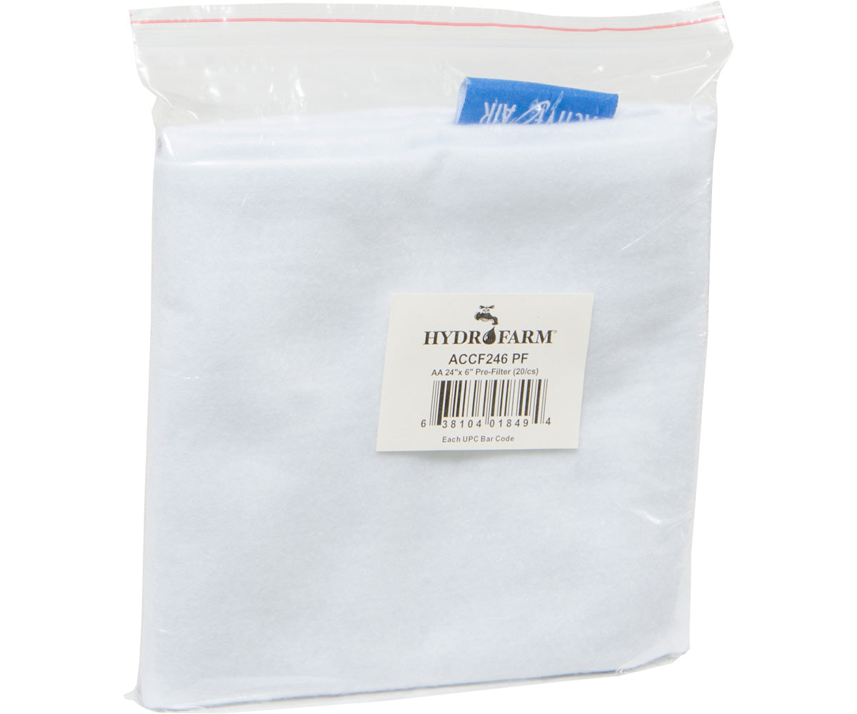 Active Air Pre-Filter for ACCF246, 6″ x 24″