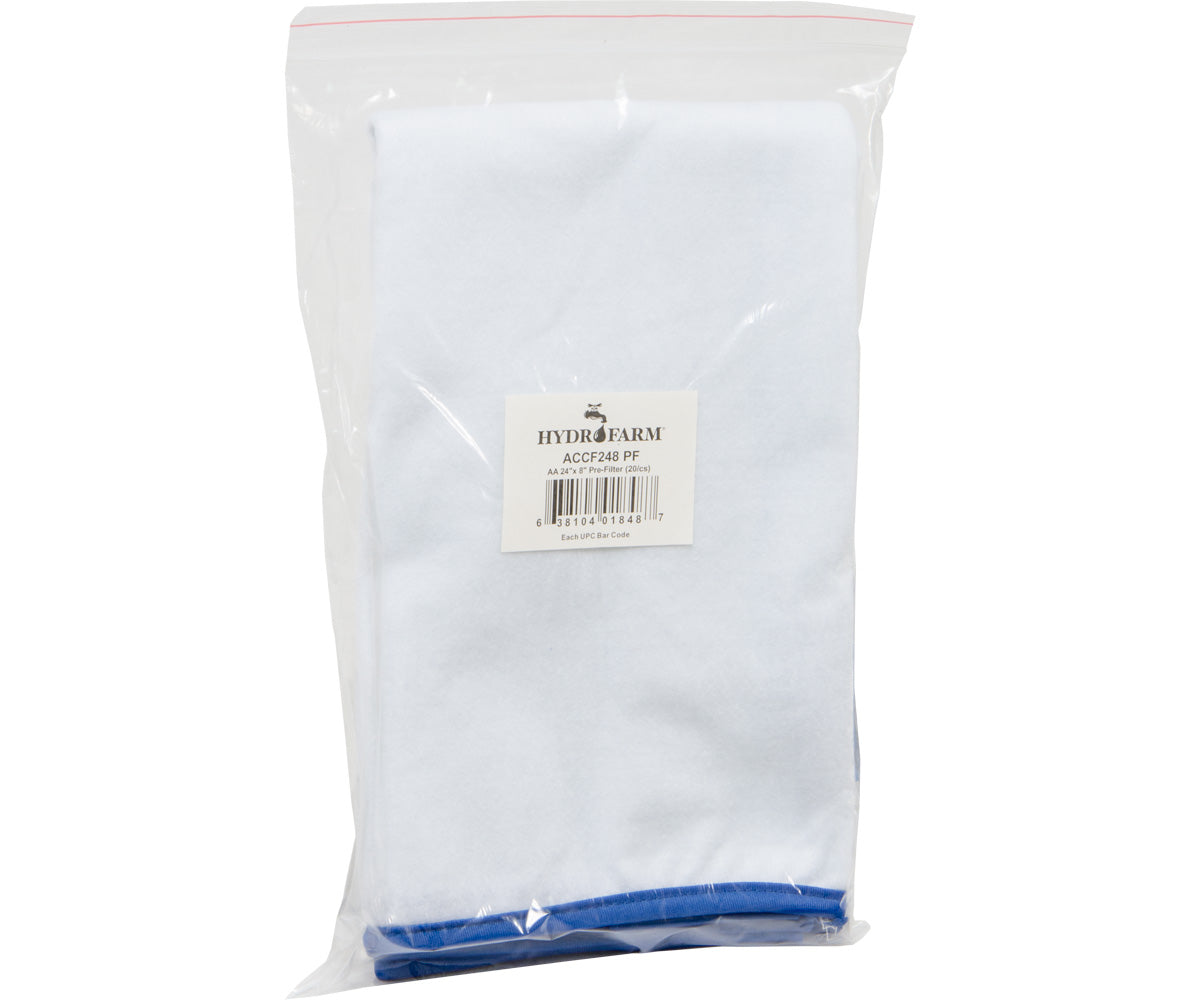 Active Air Pre-Filter for ACCF248, 8″ x 24″