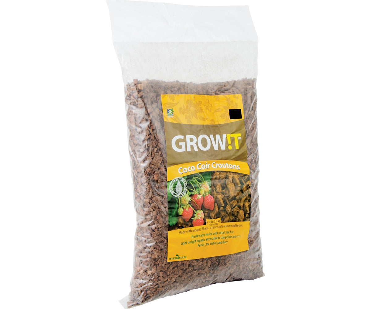 GROW!T Coco Coir Croutons, 28 L bag