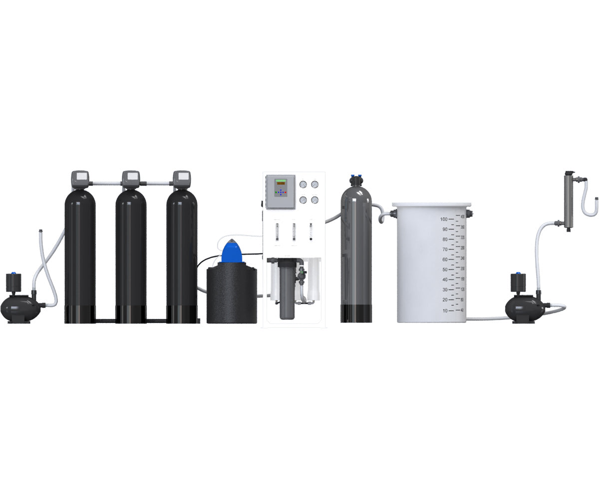 AXEON Carbon 1252 Water Filtration System, 110V
