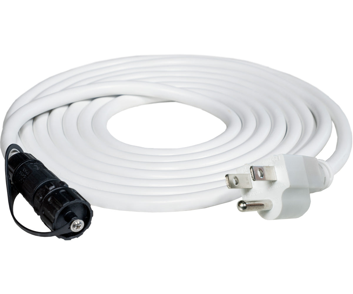 PHOTOBIO VP White Cable Harness, 18AWG, 110-120V, 5-15P, 10′