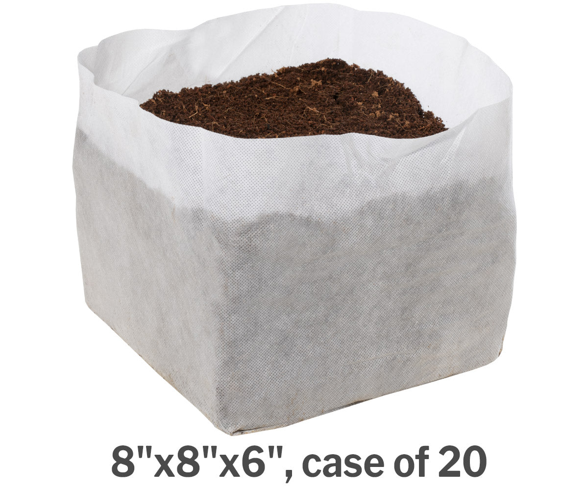 GROW!T Commercial Coco Coir RapidRIZE Blocks X8, case of 20
